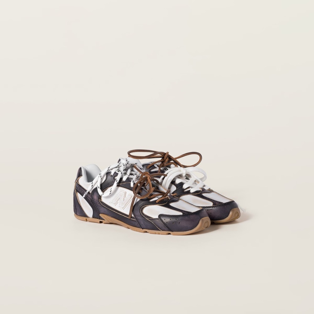 New Balance X Miu Miu 530 SL deco' calf leather sneakers